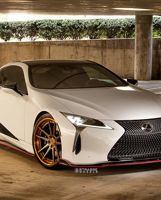 Фото дисков SV1 Deep Concave FS Другой цвет на Lexus LC 500