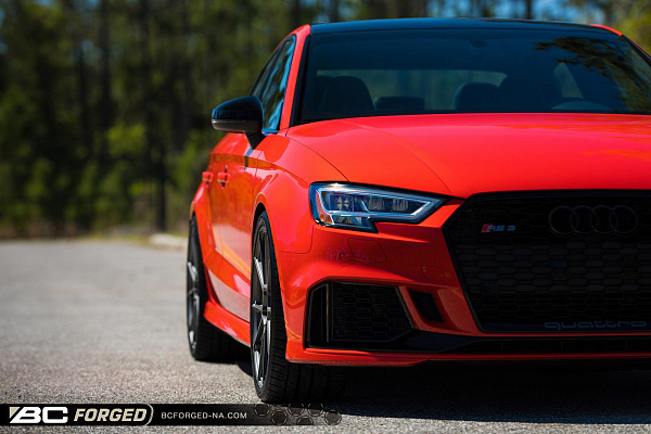 Фото дисков BC Forged EH182 Матовый графит на Audi A/S/RS 3 (8V)