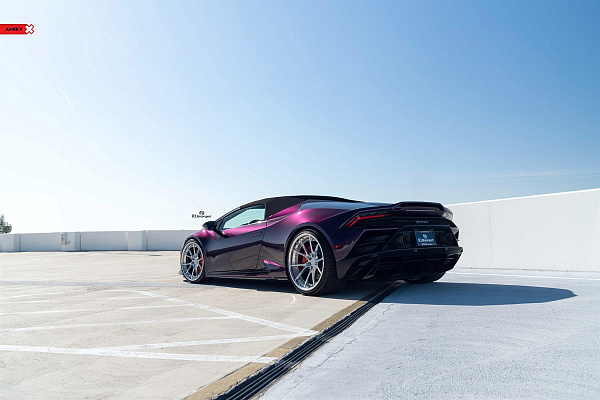 Фото дисков Anrky AN32 Полированный лак на Lamborghini Huracan