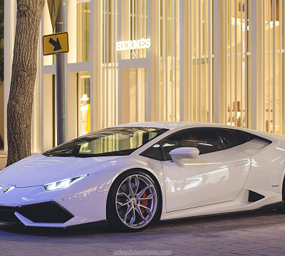 Фото дисков HRE P201 на Lamborghini Huracan