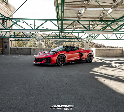 Фото дисков MRR F23 на Chevrolet Corvette C8