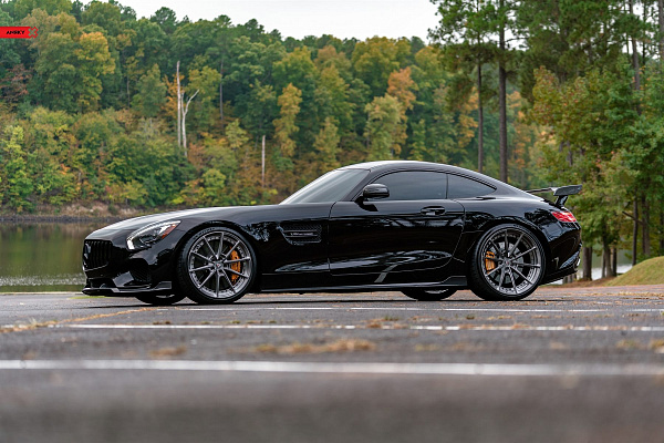 Фото дисков Anrky AN28 Глянцевый тонированный лак на Mercedes-Benz AMG GT I