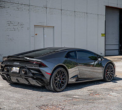 Фото дисков Vossen HF-2 на Lamborghini Huracan