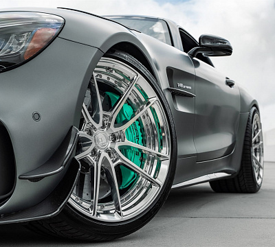 Фото дисков Anrky AN24 на Mercedes-Benz AMG GT I