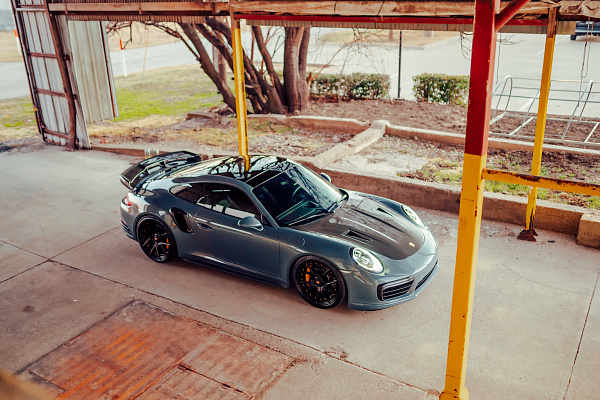 Фото дисков Strasse Wheels SM5RT Deep Concave Duoblock Черный сатин на Porsche 911 VII