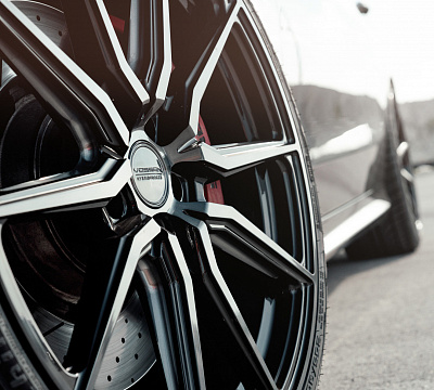 Фото дисков Vossen HF-3 на Mercedes-Benz C-Class (W205)