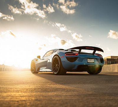 Фото дисков Anrky AN38 на Porsche 918 Spyder