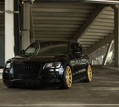 Фото дисков Vossen CV4 на Audi Q5 (8R)