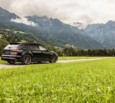 Фото дисков Vossen HF-7 на Audi Q7 (4M)
