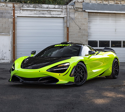 Фото дисков Strasse Wheels SV10M Deep Concave FS на McLaren 720S