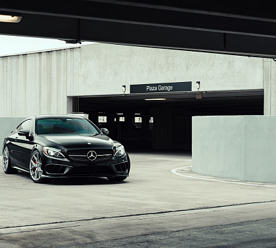 Фото дисков Vossen HF-5 на Mercedes-Benz C-Class (W205)