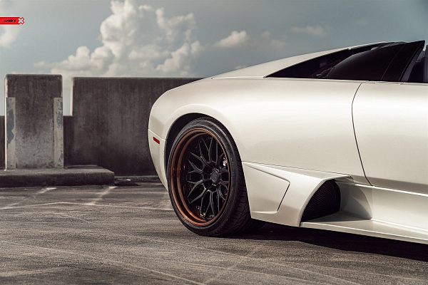 Фото дисков Anrky RS1 Черный сатин на Lamborghini Murcielago