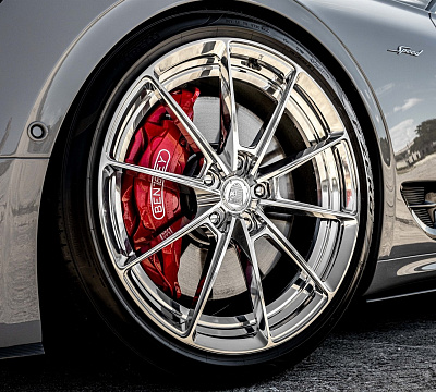 Фото дисков Anrky AN28 на Bentley Continental GT III