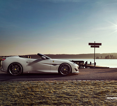 Фото дисков NOVITEC NF8 на Ferrari Portofino