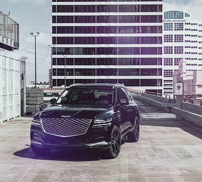 Фото дисков Vossen HF-1 на Genesis GV80