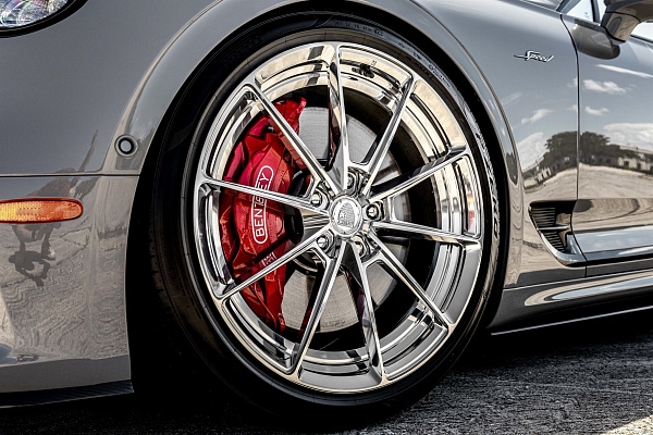 Фото дисков Anrky AN28 Полированный лак на Bentley Continental GT III