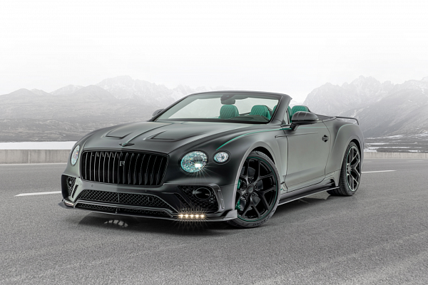 Фото дисков Mansory BY.5 Черный глянец на Bentley Continental GT III