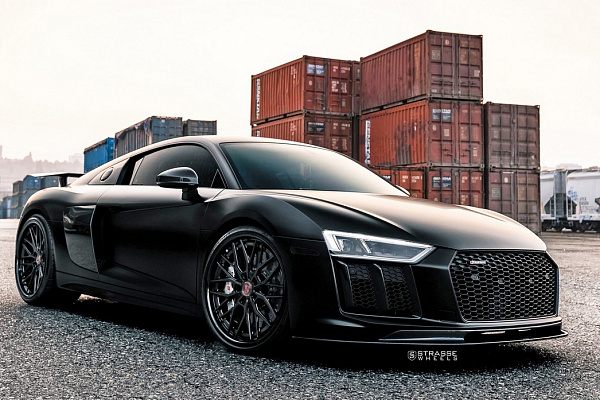 Фото дисков Strasse Wheels SV10M Deep Concave FS Другой цвет на Audi R8 (4S)