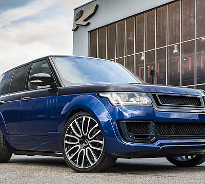 Фото дисков Kahn Pace Car на Range Rover IV