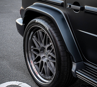 Фото дисков HRE 300 на Mercedes-Benz G-Class III