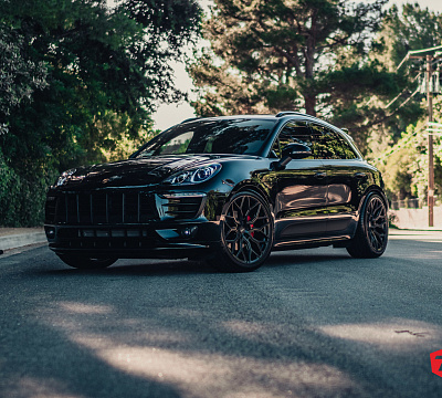 Фото дисков Vossen HF-2 на Porsche Macan I