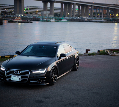 Фото дисков Vossen HF-1 на Audi A/RS 7 (4G)
