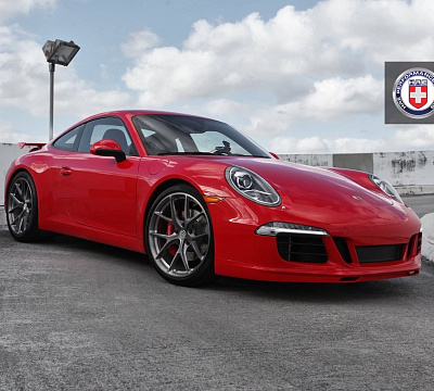 Фото дисков HRE P101 на Porsche 911 VII