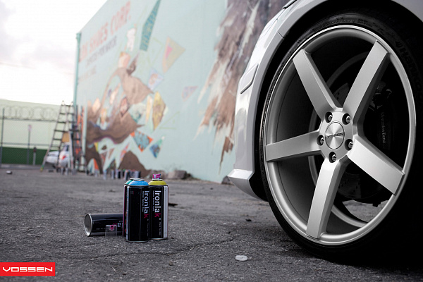 Фото дисков Vossen CV3 Серебро на Mercedes-Benz E-Class (W212, S212, C207)
