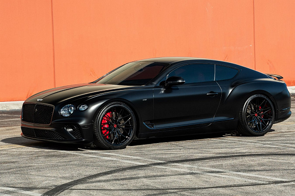 Фото дисков Anrky S1-X1 Черный глянец на Bentley Continental GT III