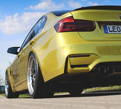 Фото дисков HRE C100 на BMW 3/M3 (F3x/F80)