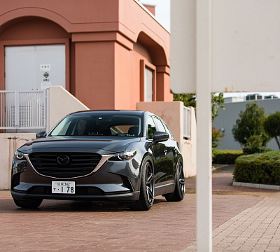 Фото дисков Vossen HF-1 на Mazda CX-9 II