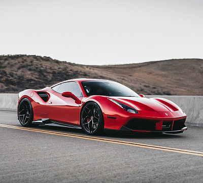 Фото дисков Brixton Forged PF5 на Ferrari 488