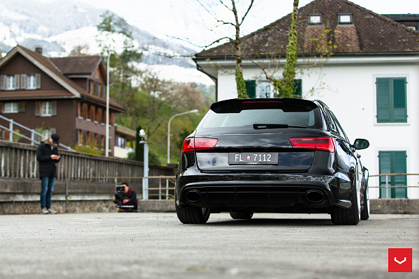 Фото дисков Vossen CV3 Серебро на Audi A/RS 6 (C7)