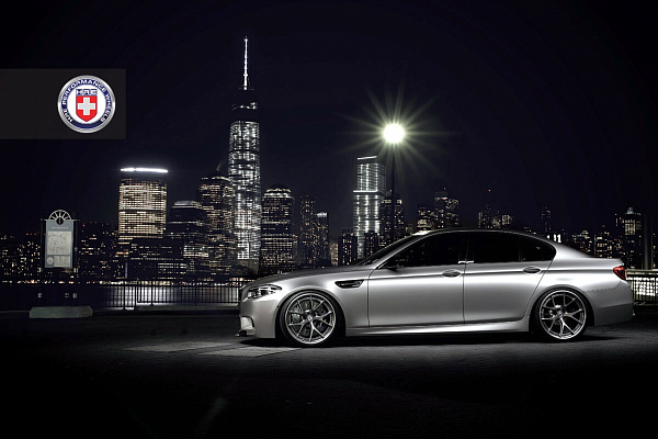 Фото дисков HRE S101 Сатиновый тонированный лак на BMW 5/M5 (F10)