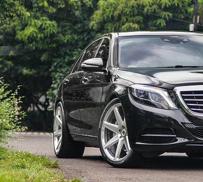 Фото дисков Vossen CG-207 на Mercedes-Benz S-Class (W222, C217)