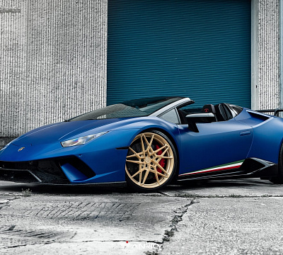 Фото дисков Anrky S1-X2 на Lamborghini Huracan