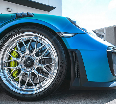 Фото дисков Anrky RS1 на Porsche 911 VII