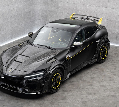 Фото дисков Mansory FC.5 на Ferrari Purosangue
