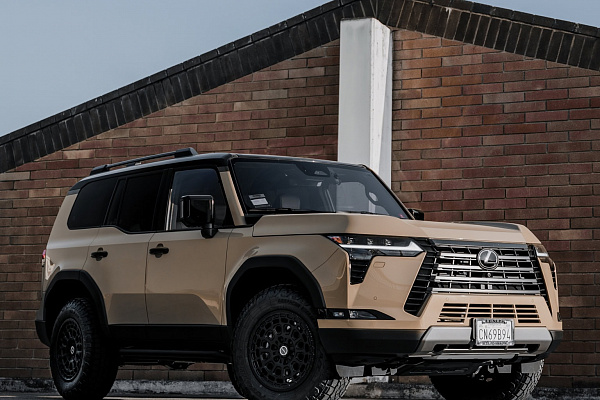 Фото дисков Brixton Forged BX05-M Черный сатин на Lexus GX III