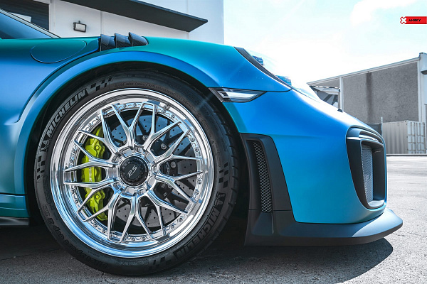 Фото дисков Anrky RS1 Полированный лак на Porsche 911 VII