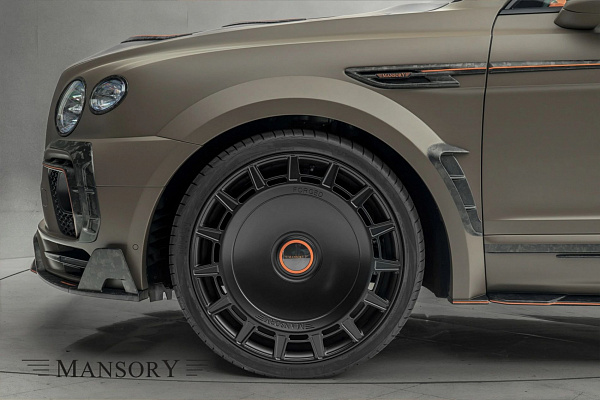 Фото дисков Mansory FD.15 Черный сатин на Bentley Bentayga