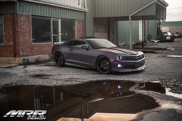 Фото дисков MRR M228 Черный глянец на Chevrolet Camaro V