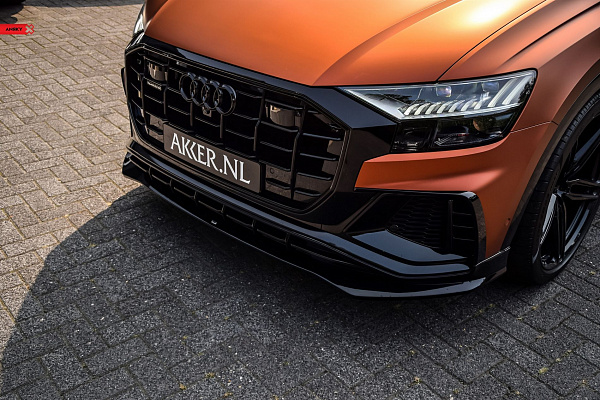 Фото дисков Anrky AN17 Черный глянец на Audi Q8