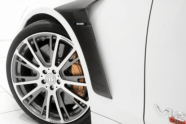 Фото дисков BRABUS Monoblock R (Platinum Edition) Глянцевый графит на Mercedes-Benz S-Class (W222, C217)