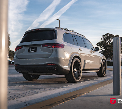 Фото дисков Vossen S17-16 на Mercedes-Benz GLS (X167)