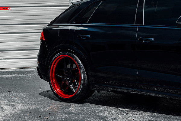 Фото дисков Anrky S3-X4 Черный сатин на Audi Q8