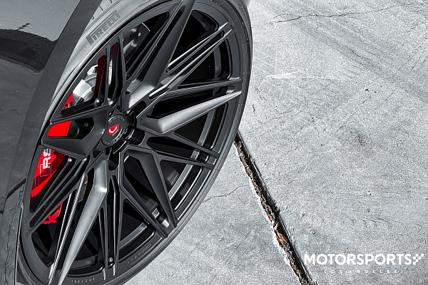 Фото дисков Vossen EVO-5 Черный сатин на Audi A/RS 6 (C8)