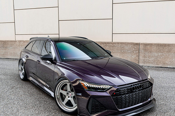 Фото дисков HRE 305 Серебро на Audi A/RS 6 (C8)