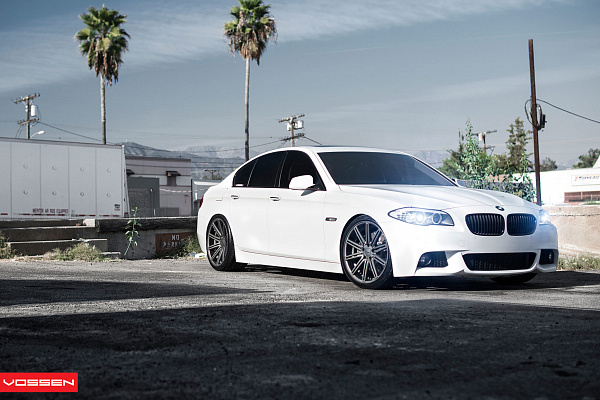 Фото дисков Vossen CV4 Сатиновый графит на BMW 5/M5 (F10)