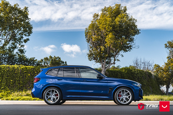 Фото дисков Vossen HF-5 Серебро на BMW X3/X3 M (G01/F97)